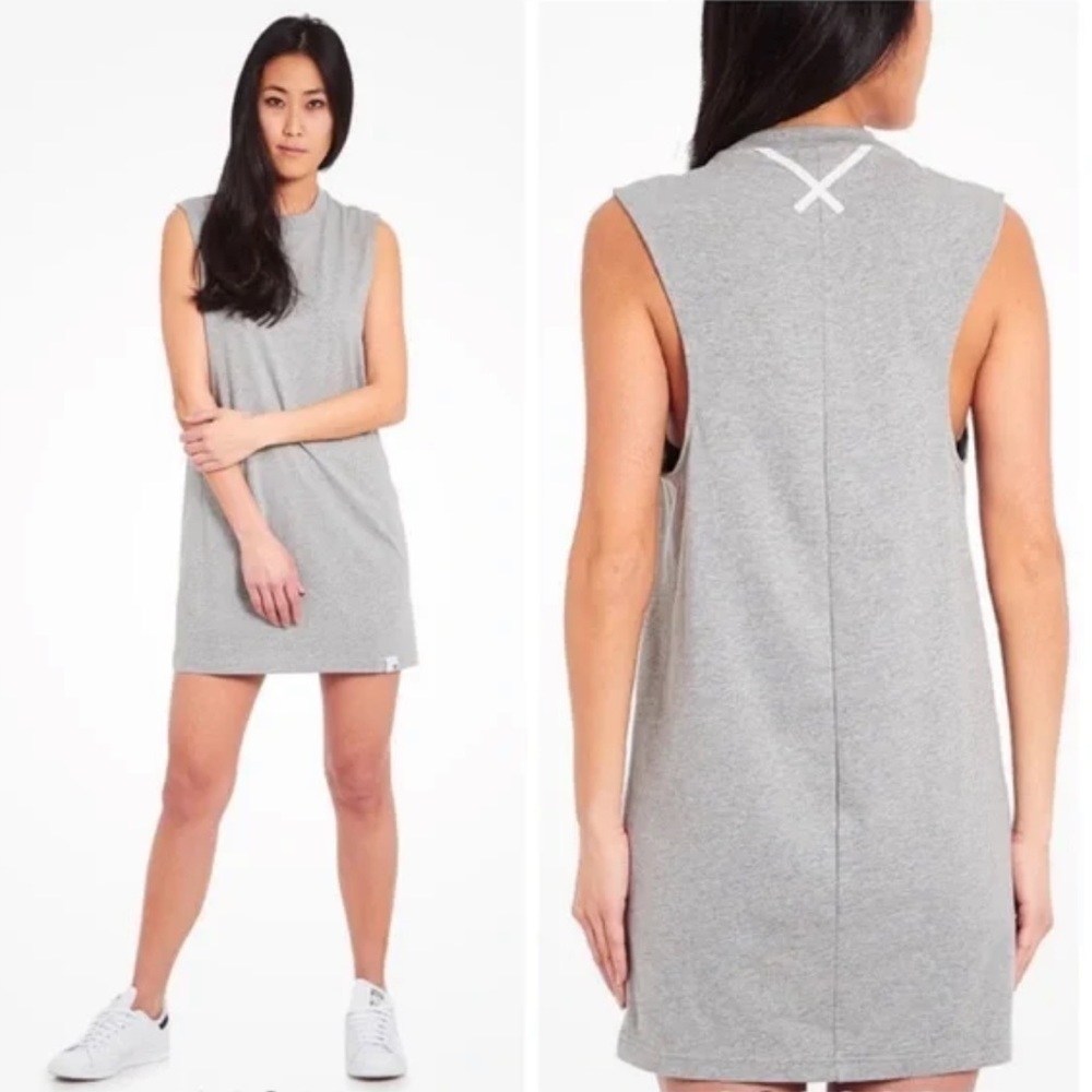 Adidas Heather Gray Active Dress